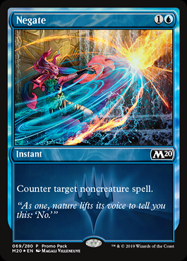 英語　否認　プロモFOIL４枚　MTG ミントモール / MINT GAMES MTG(東日本橋) / 【M20】【ENG】【Foil