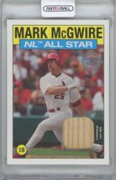 2021 TOPPS '86 Topps All Star Relics / MARK McGWIRE(St. Louis Cardinals)