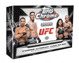 UFC 2026 TOPPS CHROME BREAKER DELIGHT