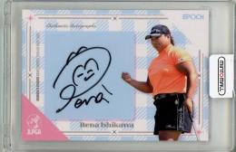 2025 EPOCH JLPGA ROOKIE&WINNERS 石川怜奈 直筆サイン【07/15】