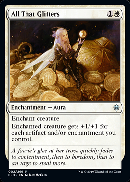 MTG 1枚 きらきらするすべて  Все, что блестит キリル文字 ミントモール / MINT GAMES MTG(東日本橋) / 【ELD】【ENG】《きらきら