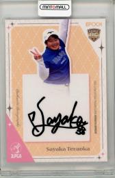 2025 EPOCH JLPGA ROOKIE&WINNERS 寺岡沙弥香 直筆サイン【008/100】