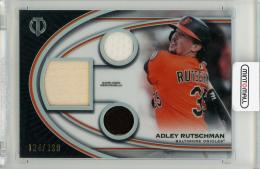 2026 Topps Tribute Adley Rutschman Triple Relics【124/199】 Baltimore Orioles