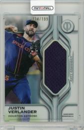 2026 Topps Tribute Justin Verlander Tributaries Relics【134/199】 Houston Astros