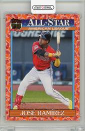 2026 Topps Series 2 Japan Edition Jose Ramirez 91 Topps All Stars Orange Koi Fish【25/25】 Cleveland Guardians