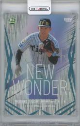 2026 BBM 1st Version / 立石正広(阪神タイガース) ライトブルー箔版NEW WONDERインサートカード 【020/100】