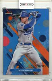 2025 Topps Finest Freddie Freeman #69 Base Common Sky Blue Refractor Parallel【200/325】 Dodgers