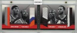 2013-14 PANINI Preferred Carmelo Anthony/Deron Williams/Kevin Garnett/Tyson Chandler Two on Two Rivalry Memorabilia Prime #13【20/25】 New York Knicks/Brooklyn Nets