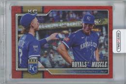 2026 TOPPS Red Sandglitter #236 / JAC CAGLIANONE & BOBBY WITT Jr.(Kansas City Royals) 【5/5】