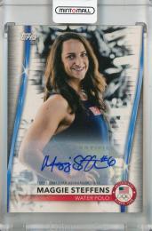 2021 2020 Topps US Olympics & Paralympics Team Hopefuls Maggie Steffens Autograph #3【100/189】 Water Polo