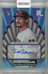 2024 Topps Big League Wade Meckler Opening Act Autographs #OAA-WM RC San Francisco Giants