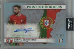 2023 Topps Pristine Road to Euro 2024 Bruno Fernandes Pristine Borders Autographs #PBA-BF【172/199】 Portugal