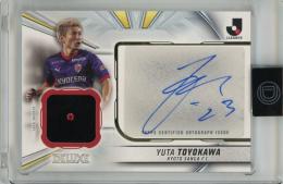 Topps Jリーグ デラックス 2024 豊川雄太 直筆サインカード Ruby Relics 京都サンガ