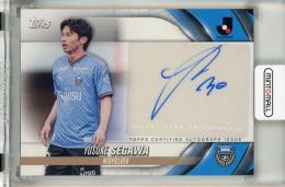 Topps Jリーグ フラッグシップ 2024 瀬川祐輔 直筆サインカード 川崎フロンターレ