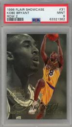 1996-97 Flair Showcase Kobe Bryant Row 2 #31 【PSA9】 Los Angeles Lakers