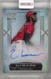 2022 Topps Bowman Sterling Elly De LA Cruz Prospect Autographs Refractor #PA-ED【094/150】 Cincinnati Reds