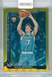 2025-26 Topps Flagship Basketball Kon Knueppel #204 Base Gold Rainbow Parallel【36/50】 Hornets