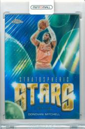 2025-26 Topps Chrome Updates Donovan Mitchell #ST-10 Stratospheric Stars Blue Parallel【061/150】 Cavaliers
