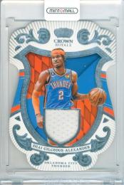 2023-24 Panini Crown Royale  Shai Gilgeous-Alexander #COA-SGA Coat of Arms Thunder