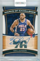 2025-26 Topps Flagship Basketball Eric Gordon #ME-EG Marks of Excellence Autograph Card 76ers