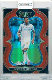 2025-26 Panini Select Ligue 1  Michael Murillo #111 Base - Mezzanine Red Parallel【43/55】 Olympique De Marseille