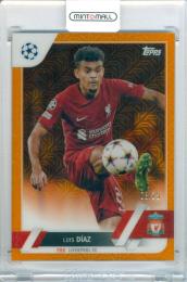 2023 Topps UEFA Japan Edition Luis Diaz #199 Base Orange Mojo Parallel【08/25】 Liverpool FC