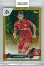 2023 Topps UEFA Japan Edition Adam Hlozek #148 Base Gold Mojo Parallel 【37/50】 Bayer 04 Leverkusen