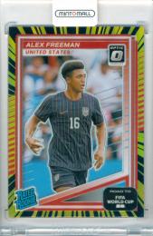 2025-26 Panini Donruss Road To FIFA World Cup 26 Soccer Alex Freeman #202 Base – Optic Electricity Parallel【16/75】 United States