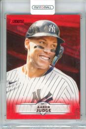 2025 Topps Stadium Club Aaron Judge #139 Base Red Parallel Yankees