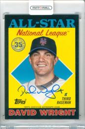 2023 Topps Series 2 Baseball David Wright #88ASA-DWR 1988 Topps Baseball All-Stars Autographs Black Parallel【04/50】 Mets