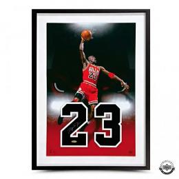 UPPER DECK AUTHENTICATED Michael Jordan 直筆サイン入りフォト(20x28)