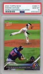 2023 TOPPS Now World Baseball Classic Shohei Ohtani #WBC71【/42273】 TEAM JAPAN