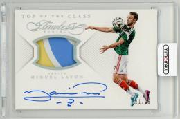 2016 Panini Flawless Miguel Layun Top of the Class Autograph Memorabilia(ON CARD)【21/25】 Mexico