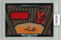 2019-20 Panini Obsidian Kingsley Coman Jersey Autographs Electric Etch Orange【3/50】 FC Bayern Munich