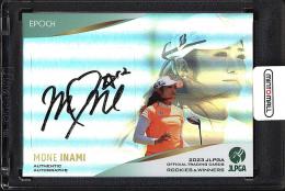 2023 EPOCH JLPGA OFFICIAL TRADING CARDS ROOKIES & WINNERS 稲見萌寧 直筆サインカード【2/5】
