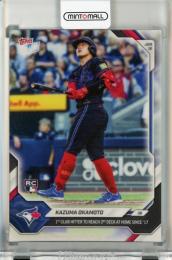 2026 Topps Now Kazuma Okamoto 1st Club Hitter to Reach 3rd Deck at Home Since '17 RC #321