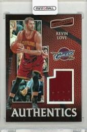 2016-17 PANINI Aficionado Kevin Love Authentics #18【030/175】 Cleveland Cavaliers