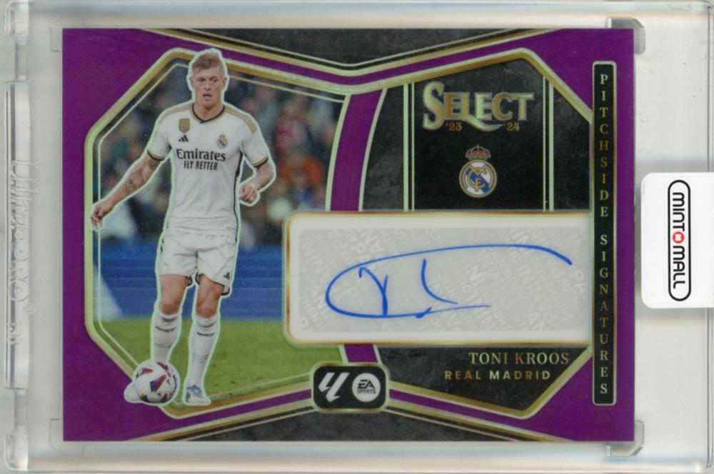 ミントモール / MINT 吉祥寺店 / 2023-24 PANINI Select La Liga Pitchside Signatures  Purple Toni Kroos 直筆サイン【10/25】 Real Madrid