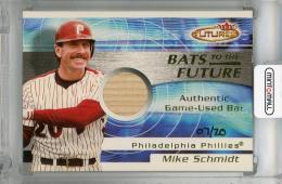 2001 Fleer Futures Mike Schmidt Bats to the Future Game Bat #20 ※白かけあり【07/20】 Philadelphia Phillies