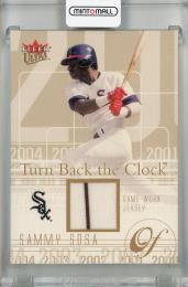 2004 Ultra Sammy Sosa Turn Back the Clock Jersey Copper #SS ※白かけあり【340/399】 Chicago White Sox