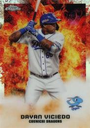 2022 TOPPS Chrome NPBプロ野球 #C-3 D.ビシエド(中日) Power Dynamics インサートカード