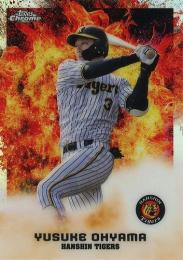 2022 TOPPS Chrome NPBプロ野球 #C-7 大山悠輔(阪神) Power Dynamics インサートカード