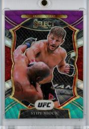 2021 Panini Select UFC  Stipe Miocic Tri-Color #61