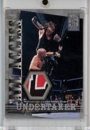 2002 Fleer WWF All Access  Undertaker All Access Memorabilia #AAMU