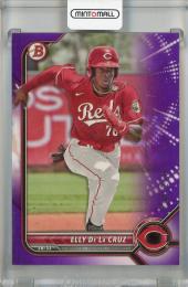2022 Topps Bowman Draft Elly De La Cruz Paper Purple #BD-80【224/250】 Cincinnati Reds