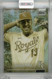 2022 Topps Stadium Club Chrome Salvador Perez Insert Gold Mint #69 ※裏面初期傷あり Kansas City Royals