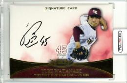 2022 楽天オリジナル 1st 　 渡邊佑樹 直筆サインカード 47/57