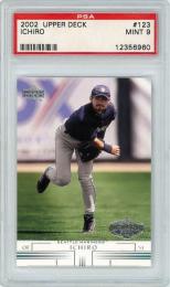 2002 UPPER DECK Ichiro Suzuki #123【PSA9】 Seattle Mariners