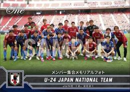 2021 EPOCH One エポックワン #007 SN-007【U-24日本代表】メンバー集合メモリアルフォト(67枚限定)