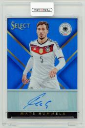 2015-16 Panini Select Mats Hummels Signatures Blue Parallels【7/15】 Germany